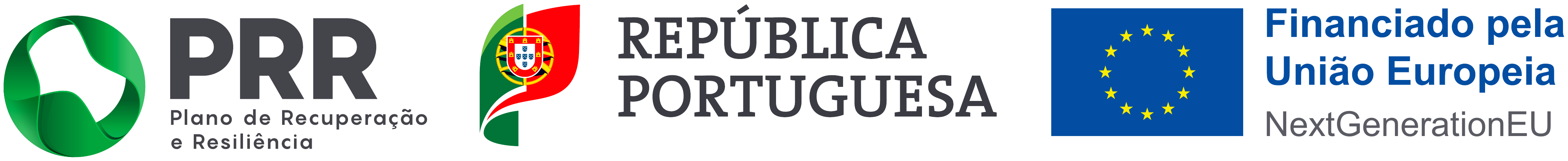 PRR, República Portuguesa e União Europeia — NextGenerationEU